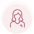 Illustration einer Frau